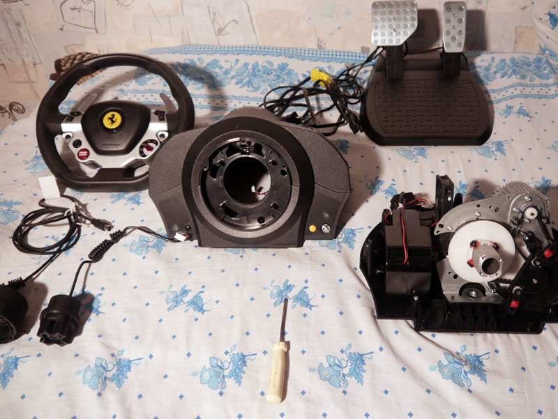 thrustmaster ferrari 458 spider racing wheel replacement parts