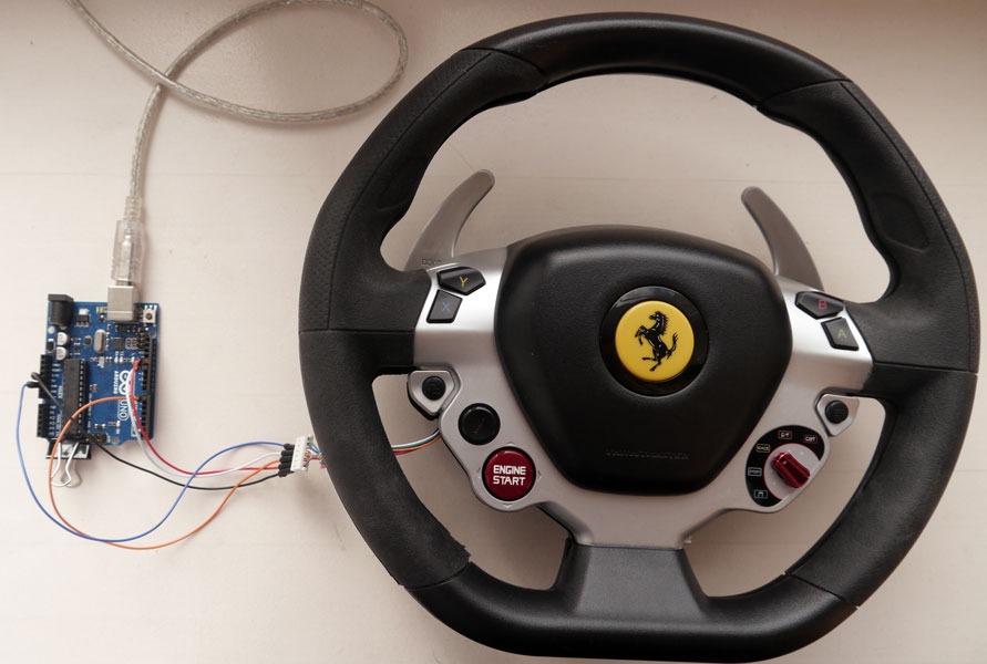 thrustmaster ferrari 458 spider racing wheel replacement parts